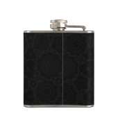 レトロフローラゾウデザイン フラスク (裏面)