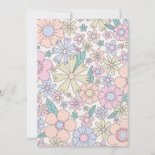 レトロフローラファイブはヴィベ5歳の誕生日だ 招待状 (裏面)