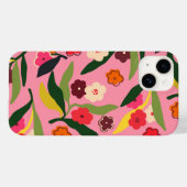 レトロフローラフィールド Case-Mate iPhoneケース (裏面 (横))