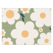 レトロフローラフラワーマーケット東京抽象芸術フラワーズ テーブルクロス (正面(横))