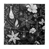 レトロフローラプリントタイル タイル (正面)