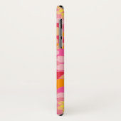 レトロフローラモノグラムのiPhone / iPadケース Case-Mate iPhoneケース (裏面/左)