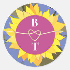 レトロフローラモノグラ結婚ム病 ラウンドシール