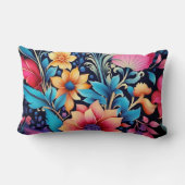 レトロフローララプソディ ランバークッション (裏面)