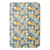 レトロフローラレモン バスマット (正面縦)