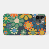 レトロフローラヴィンテージ60s 70s美花 Case-Mate iPhoneケース (裏面(横))