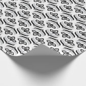 レトロフローラ包装紙 ラッピングペーパー (角)