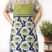 レトロフローラ名エプロン エプロン