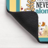 レトロフローラ感動的マウスパッド マウスパッド (コーナー)