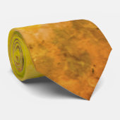 レトロフローラ抽象芸術塩水の色絵画の ネクタイ (ロール)