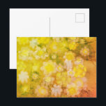 レトロフローラ抽象芸術塩水の色絵画の ポストカード<br><div class="desc">はがきポストカードカスタムデザインをプリントして注文レトロフローラ抽象芸術Salty Waterカラーのアートワークの抽象的TheFabricSeal at Zazzle #ZazzleMade https://www.zazzle.com/store/thefabricsealのヴィンテージの古い学校1970sのスタイルのにツイスト絵画する。金ゴールドかわいらし,黄金の蜂蜜,マスタード,レモン,コーン,黄,オレンジ,オレンジ,桃,サーモン,赤,錆,銅,アンバー,オークレー,セージ,クロコダイル,シーグリーン,オリーブグリーン,モスグリーン,ハンターグリーンまた、ほとんどの製品にオリジナルの色独身の調のバージョン色彩の鮮やかと、多くの製品に反射的な繰り返しパタクールーンを備えている。選択選素晴らし択のミキシングとマッチングを行う場合。お探しありがとうと感じ、お店の私のオリジナルのデザインを自由にチェック芸術的してください。私は毎月多くのデザインを作るので来、頻繁に戻って後を追、ここでザズルとPinterestのショップで投稿と販売プロモーションの更新のためにお店。お店での訪問とショッピングに感謝。当社のショップの500プラスオリジナルデザインはすべて、10, 000以上のZazzle製品を選択するカスタマイズプロセスに利用でき素晴らしる。</div>