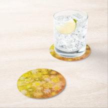 レトロフローラ抽象芸術塩水の色絵画の