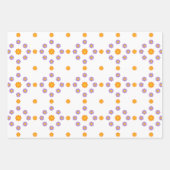 レトロフローラ放免 ラッピングペーパーシート (正面2)