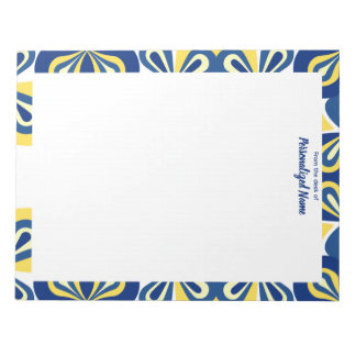 レトロフローラ線なし ノートパッド