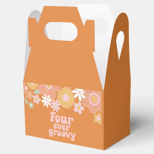 レトロフローラ4年も生き生きとした4歳の誕生日 フェイバーボックス (オープン)