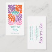 レトロフローラ70の名刺 名刺 (正面/裏面)