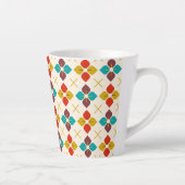 レトロフローラ カフェラテマグ (右)