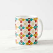 レトロフローラ コーヒーマグカップ (正面右)