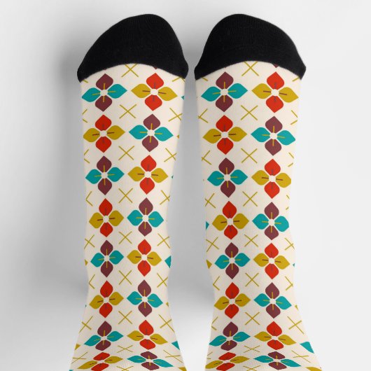 レトロフローラ ソックス (上部)