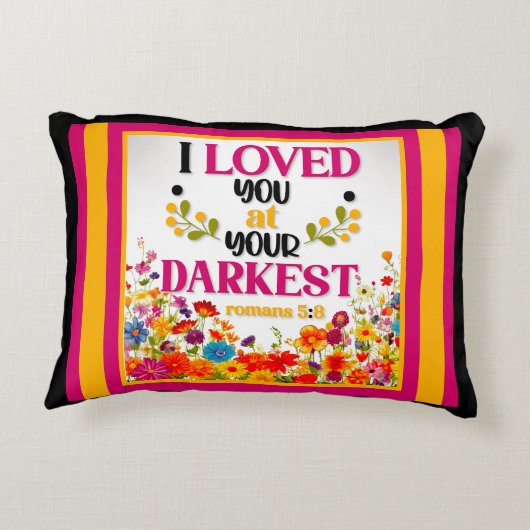 レトロフローラ 感動的 アクセントクッション (裏面)