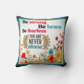 レトロフローラ 感動的 クッション (裏面)