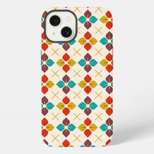 レトロフローラ iPhoneケース (裏面)