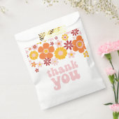 レトロフローラGroovy誕生日 フェイバーバッグ (封をした状態)