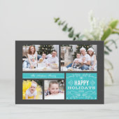 レトロフ数々のォトハッピーホリデイズカード シーズンカード (スタンド正面)