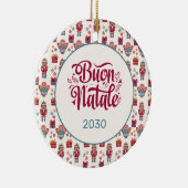 レトロブオンナターレ セラミックオーナメント (右)