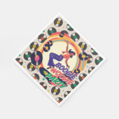 レトロブギーウギーパーティー紙 スタンダードランチョンナプキン (角)