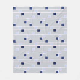 レトロブストライプルーズ フリースブランケット