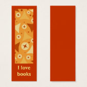 レトロブックマークデザイン (正面&裏面)