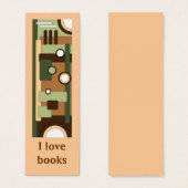 レトロブックマークデザイン (正面&裏面)