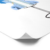 レトロブッシエ絵画コルセットのプリント ポスター (角)