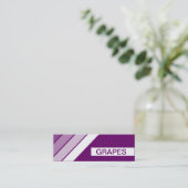 レトロブドウ スキニー名刺 (スタンド正面)