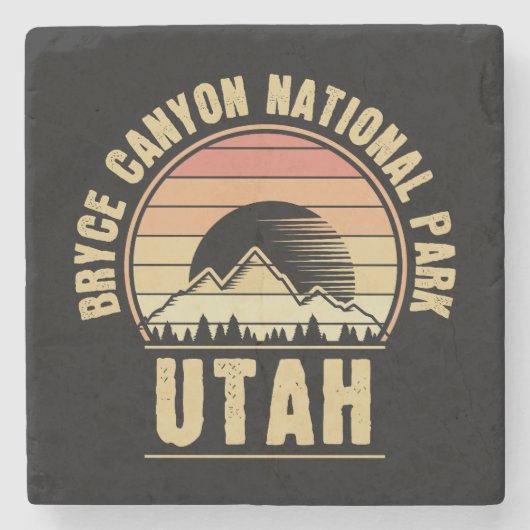 レトロブライスキャニオンナショナルパークユタ ストーンコースター (正面)