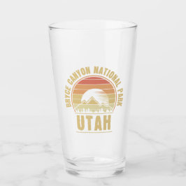 レトロブライスキャニオンナショナルパークユタ タンブラーグラス