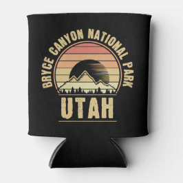 レトロブライスキャニオンナショナルパークユタ 缶クーラー