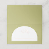 レトロブライダルシャワー座席表ウェディングパーティーA115 プレイスカード (外部開封)