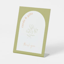 レトロブライダルシャワー結婚のギフトテーブル記号A115