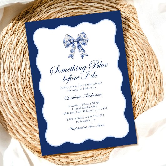 レトロブライダルシャワー 招待状