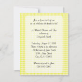 レトロブライダルティーパーティー 招待状 (裏面)