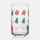 レトロブライトクリスマスアイコンホホホホ ガラス缶 (右)