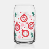 レトロブライトクリスマスオーナメント ガラス缶 (左)