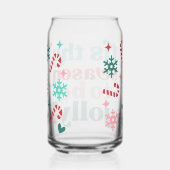 レトロブライトクリスマスシーズンすてき ガラス缶 (右)