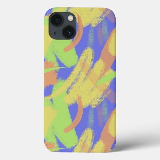 レトロブラシパターン Case-Mate iPhoneケース (裏面)