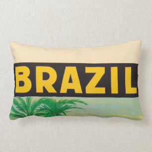 レトロブラジル腰枕 ランバークッション