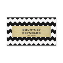 レトロブラックとホワイトの山形の黄色