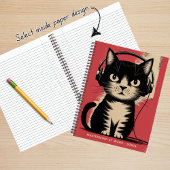 レトロブラックキャット、マスターマインド・アット・ワーク＆ネーム、フニーフニー ノートブック