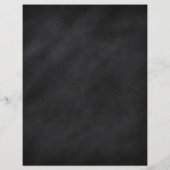 レトロブラックシャルボードテクスチャ チラシ (裏面)